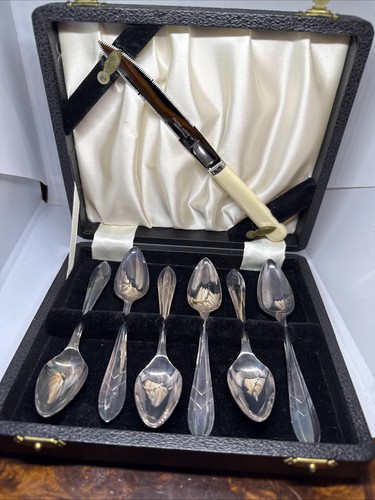 Vintage cased set james - set, of