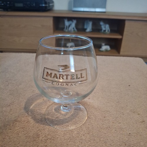 Martell cognac glass brandy - martell,