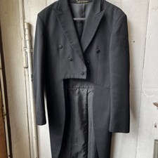 Mans Black Tailcoat Harrow
