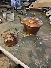 Antique Brass & Copper Kettle