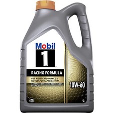 Mobil 1 10W-60 10W60 Advanced Fully Synthetic Multigrade Engine Oil 5 Litres 5L