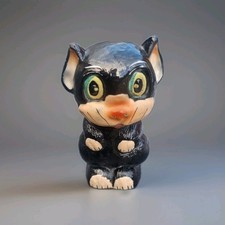 Antique Ooloo cat perfume scent bottle novelty potters & moore 