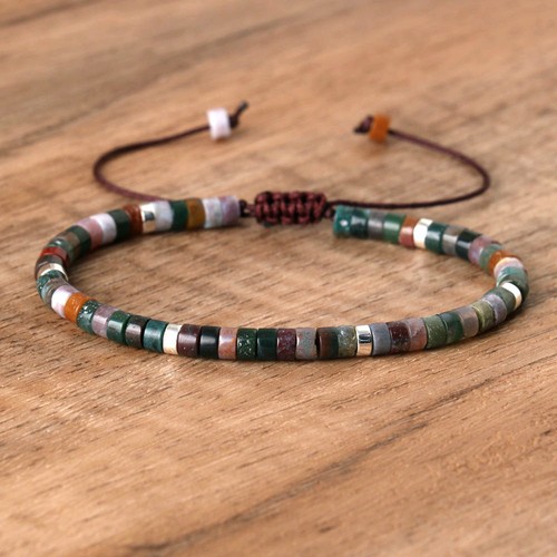 Natural gemstone indian agate - natural,