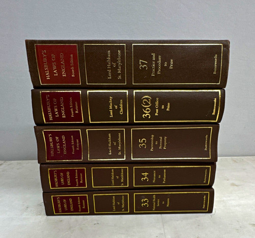 Halsbury laws england - laws, of