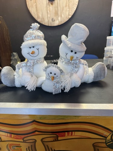 Snowman family soft christmas - snowman,