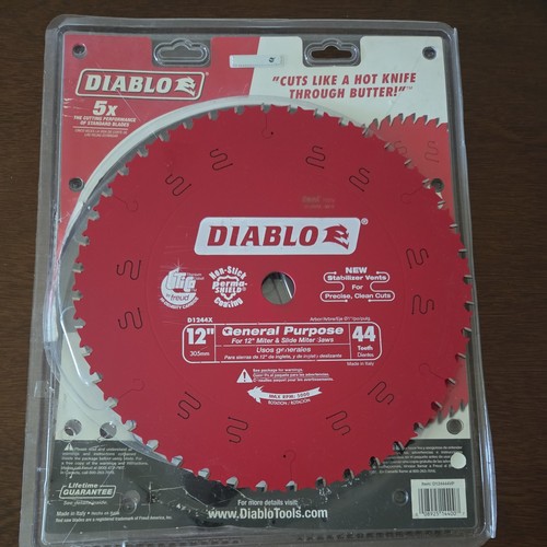 Diablo d124444vp saw blade - d124444vp, 12