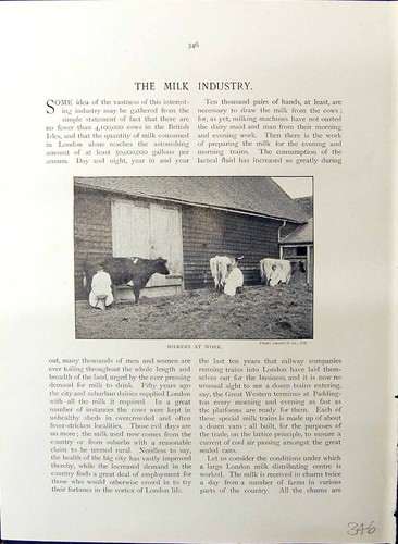 Old britain work - work, milk