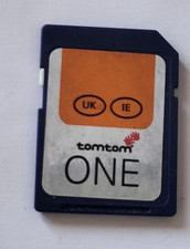 TomTom One Sat Nav Map SD Card
