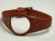 Omega dynamic leather strap