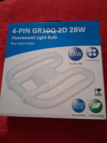 Fluorescent light bulb - bulb., 4