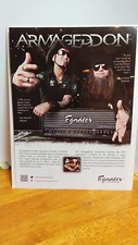EGNATER ARMAGEDDON GUITAR AMPS 2012 PRINT AD 11 X 8.5;