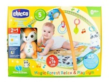 CHICCO 76X76CM MAGIC FOREST BABY ACTIVITY 3 In 1 PLAY GYM🚼BABY PLAY MAT🧸BNIB💝