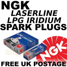 4x NGK LASERLINE LPG SPARK