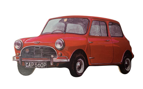 Austin mini plaque - austin,