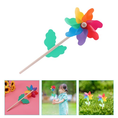 Pcs colorful pinwheel toy - colorful,