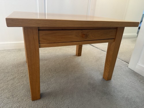 Solid oak coffee - solid, table