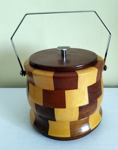 Vintage mid century wooden - century, ice