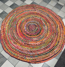 Natural Jute & Cotton Rug