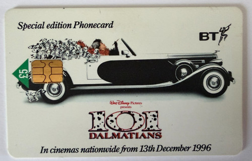 Special edition phone card - bt,