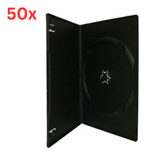 50 x Single DVD Case Cases 7mm