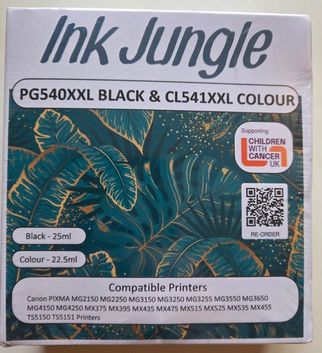 Pg540xxl cl541xxl black - pg540xxl, &