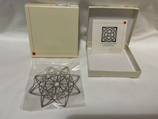 Frank Lloyd Wright  2D Luxfer Prism Ornament New In Box