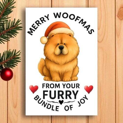 Merry woofmas dog christmas - dog,