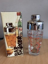 Vintage Recipe Decorated Glass