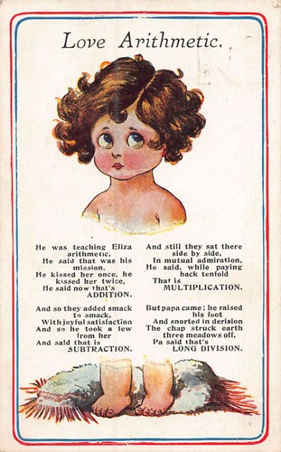 Postcard children love - ,