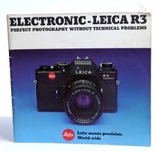 Leica R3 Electronic Booklet /