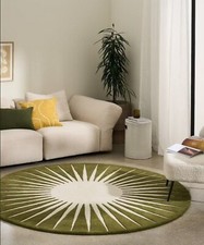 Hand Tufted Round Wool Rug