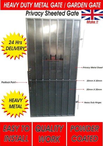 Steel security door - steel,