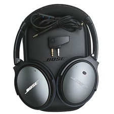 Bose QC25 QuietComfort 25 Acoustic Noise Cancelling Black Wired 3.5mm Headphones