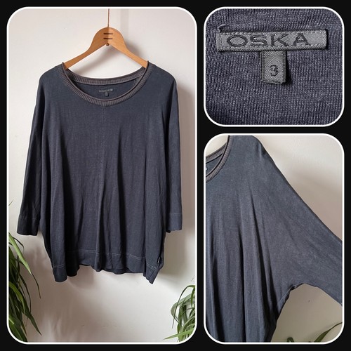 Oska grey oversized - oska, hemp