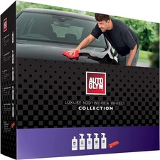 Autoglym Bodywork Wheels Luxury Cleaning Kit 6pc Black Car Care Gift Set