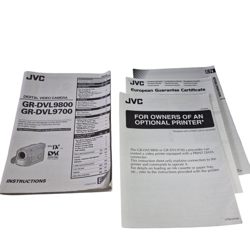 Jvc dvl9800 dvl9700 - jvc, gr-dvl9800