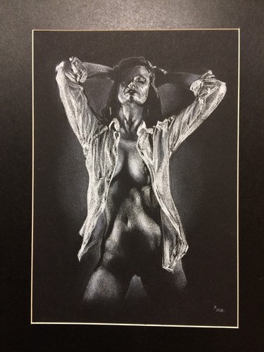 Original art drawing - art, nude
