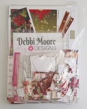 Debbi Moore Designs Poinsettia Dreams Collection Kit With Stencil.