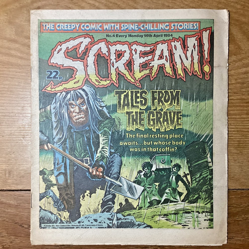 Scream comic date - comic,