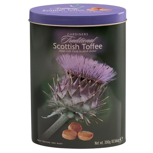 Scottish butter toffees - scottish, tin