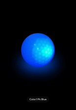 illuminated 6 colour LED golf