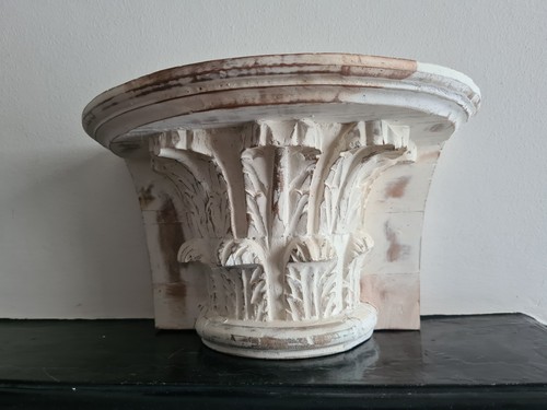 New wooden corinthian column - new,
