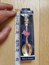 Silver Plated Commemorative Spoon Collectable Made By Exquisite