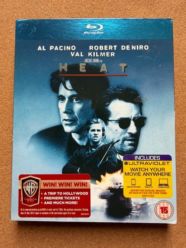 Heat blu ray with - blu, slipcover