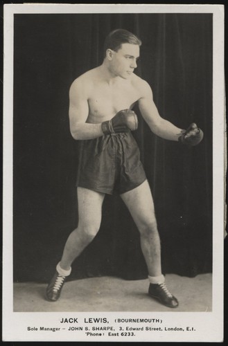Real photo jack lewis - -, lewis'