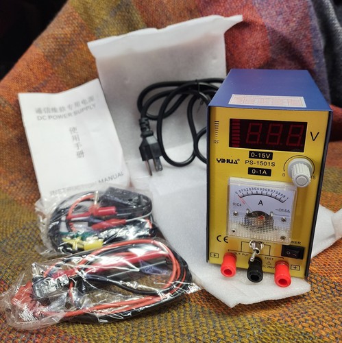 Regulated bench power supply