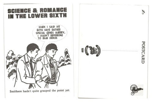 Postcard humorous cartoon - -,