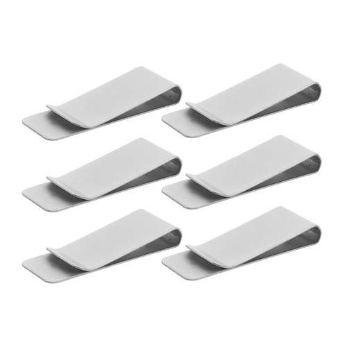 6pcs stainless steel - stainless,