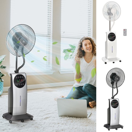 Pedestal fan with water - fan,
