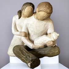 Willow Tree New Life Figurine Susan Lordi Mother Father Newborn Child Family
